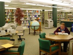 Leo in Library