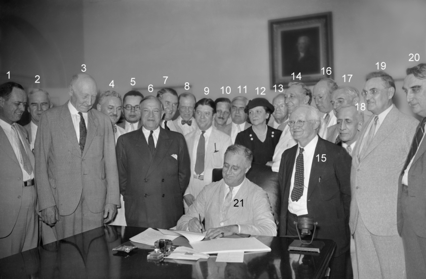 Images Fdr Signs The Social Security Bill Public Management