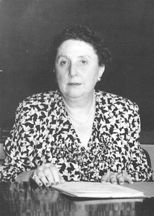 Jane Hoey in 1949