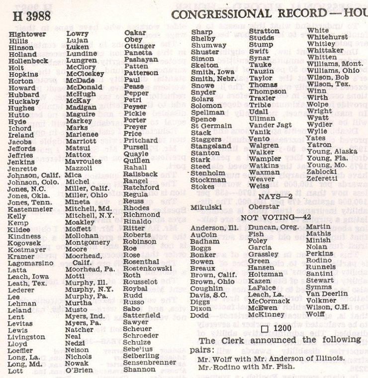 1980 House tally 2