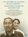 Have limited income? Social Security Can help with prescription costs.