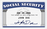 sample Social Security Card