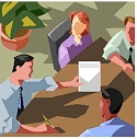 People working together.