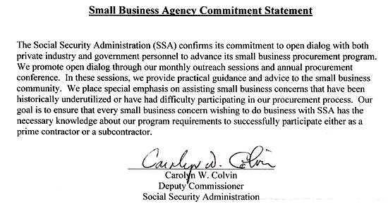 Small Business Letter