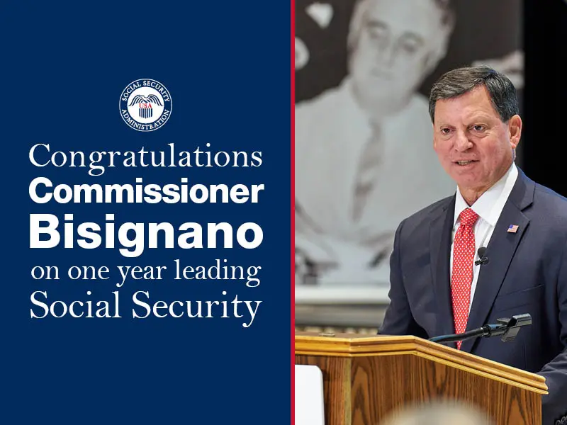A Year of Progress: Commissioner Bisignano Leads Social Security’s Transformation | Social Security Matters