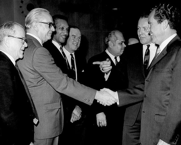 Ball meeting Nixon