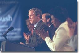 photo of Bush with others