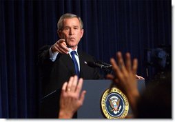 Bush at Press Conference