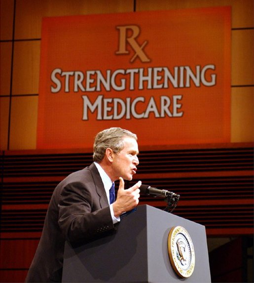 Bush speaking on Medicare