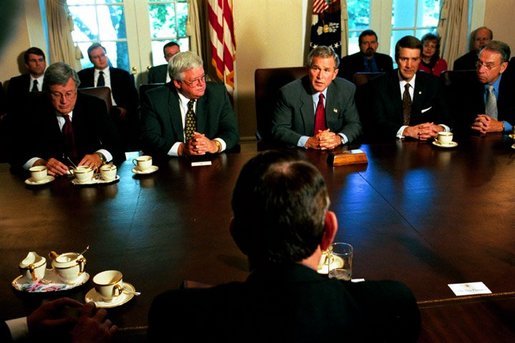 Bush meeting with Congressional leaders on Medicare