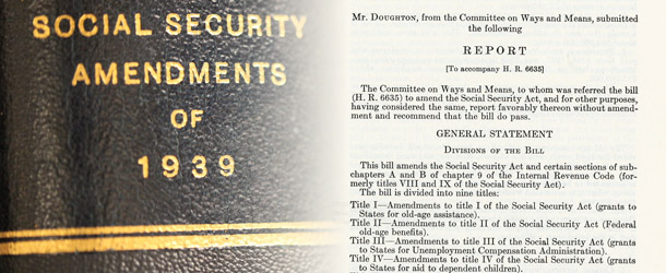 Research paper on social security act