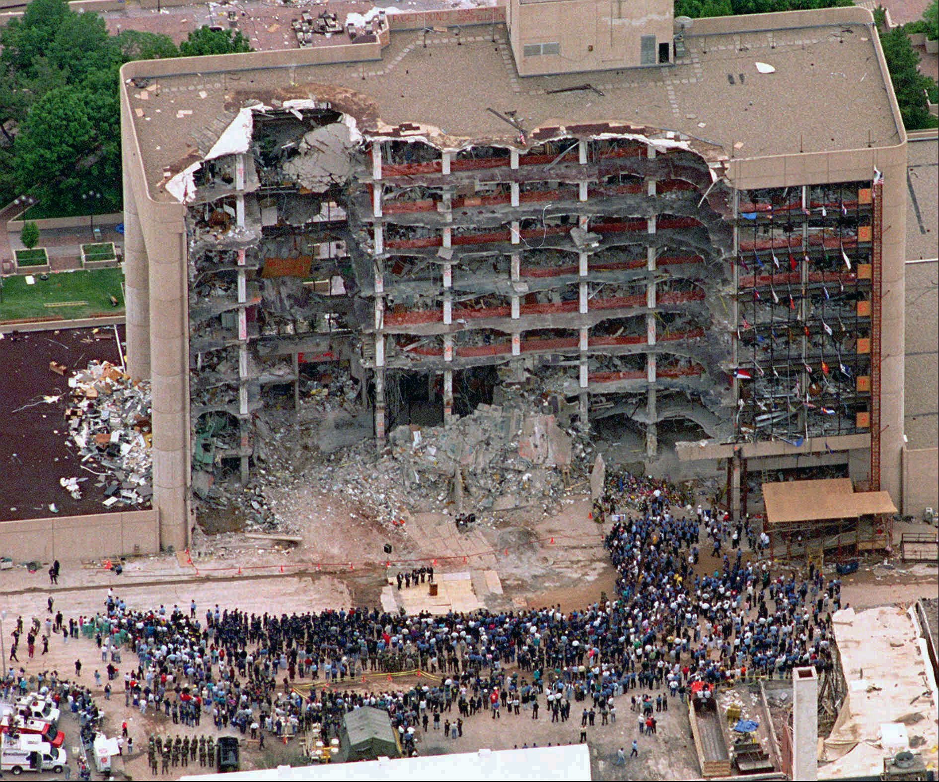 Alfred P. Murrah Building after bombing