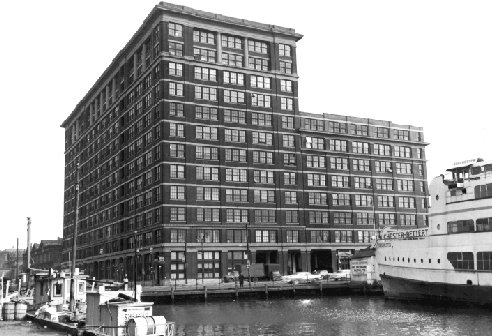 Candler Building on Inner Harbor