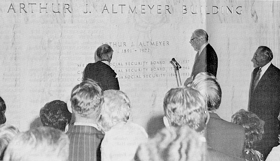 Altmeyer inscription in lobby