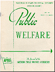 cover of Public Welfare