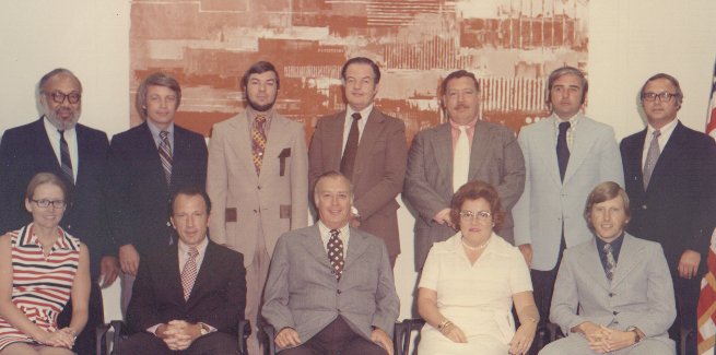 BSSI staff in 1974