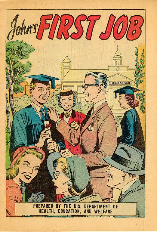 cover of old comic book