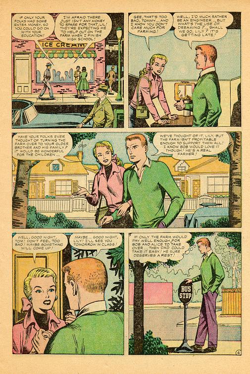 page from old comic book