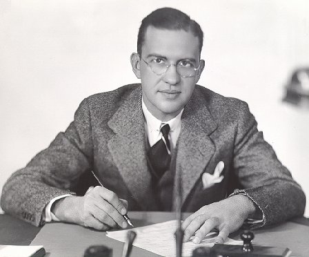 photo of John Corson at desk