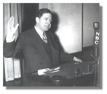 Huey Long on the radio