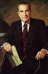 Portrait of President Nixon