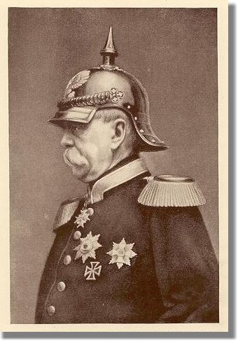 Bismarck engraving