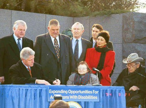Ticket to Work bill signing