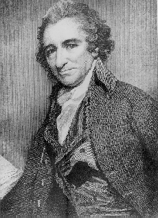 engraving of Paine