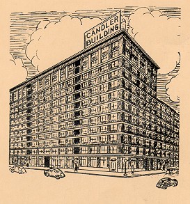drawing of Candler Building