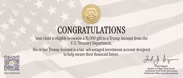 Photo of Trump Account
