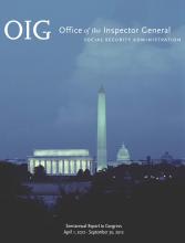 OIG report cover