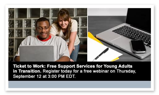 Ticket to Work webinar