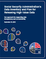 Data Inventory and Plan for Releasing High-Value Data