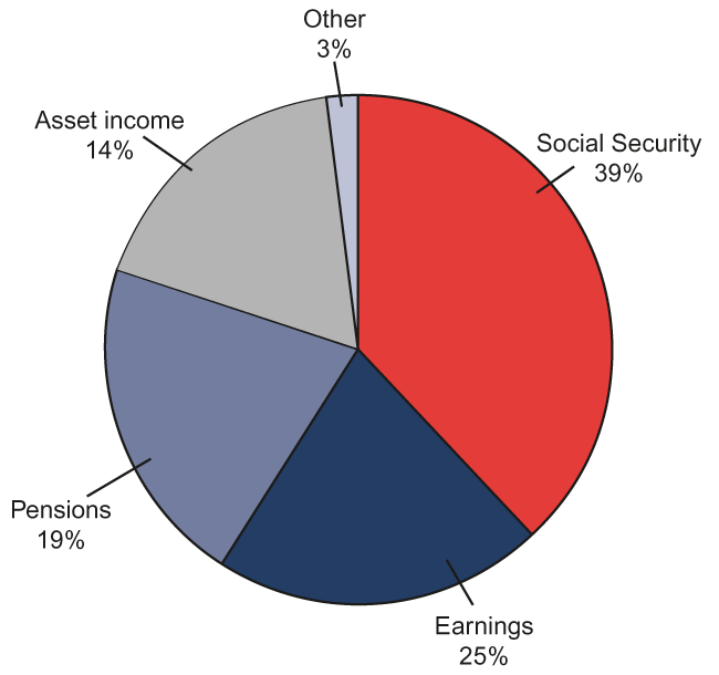 Pie chart described in previous paragraph.