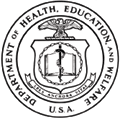 Logo of the Social Security Administration as part of the Department of Health, Education, and Welfare from 1953-1980