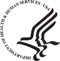 Logo of the Social Security Administration as part of the Department of Health and Human Services from 1980-1995