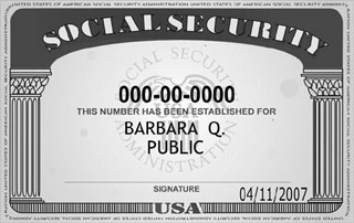 2007 Social Security card redesign