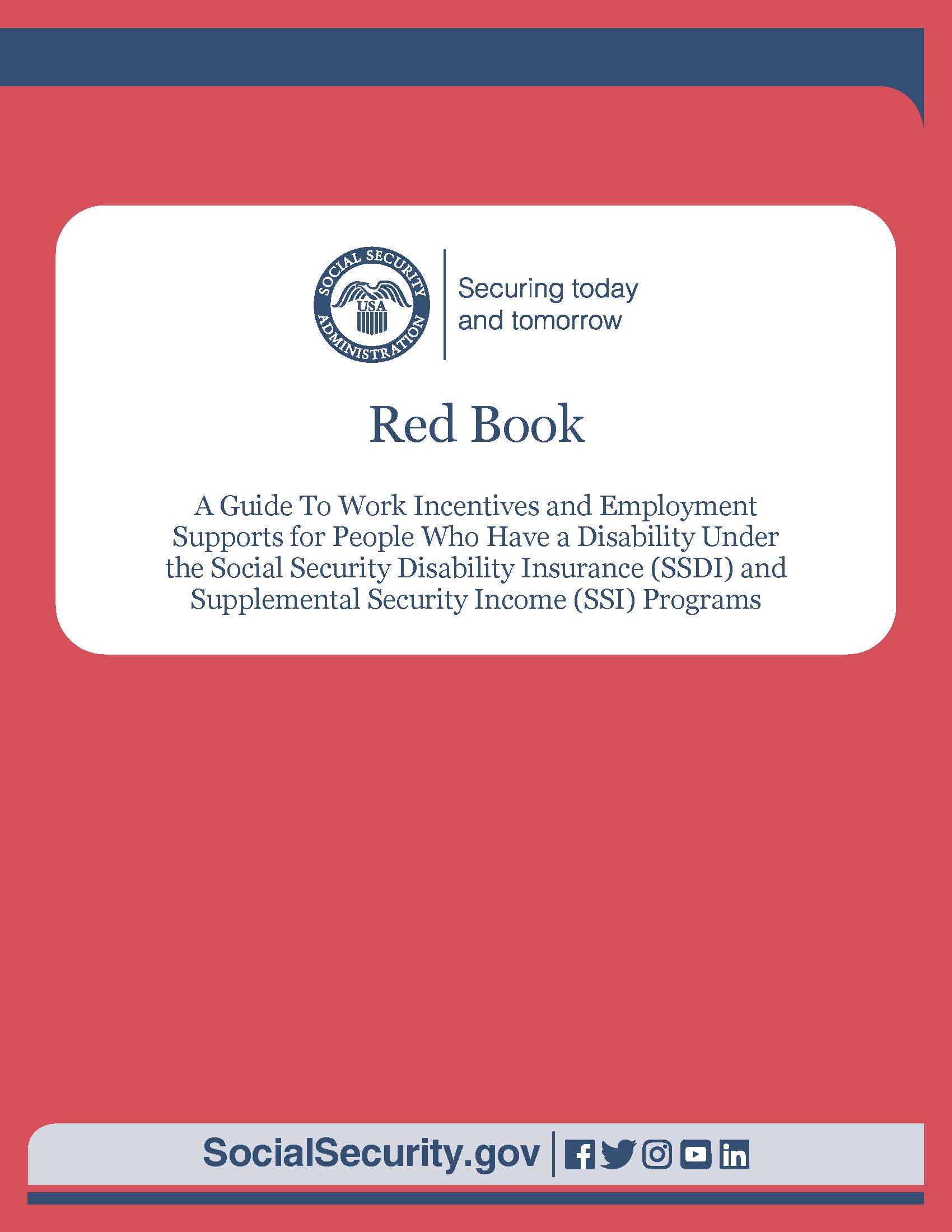 Cover of the English Version of the Red Book